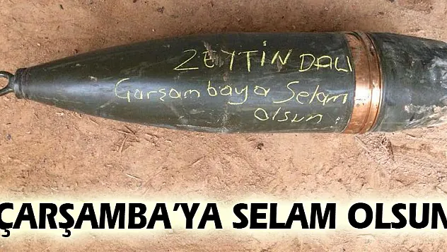 'Çarşamba'ya Selam Olsun'