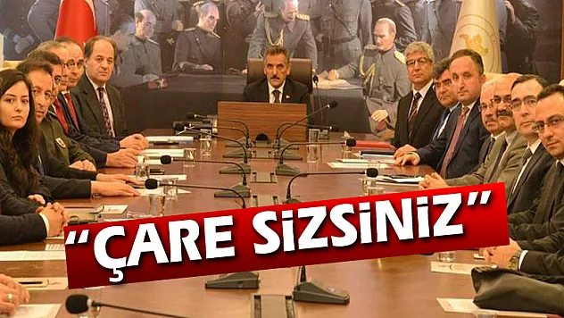 Samsun Valisi'nden kaymakamlara 'Çare sizsiniz'