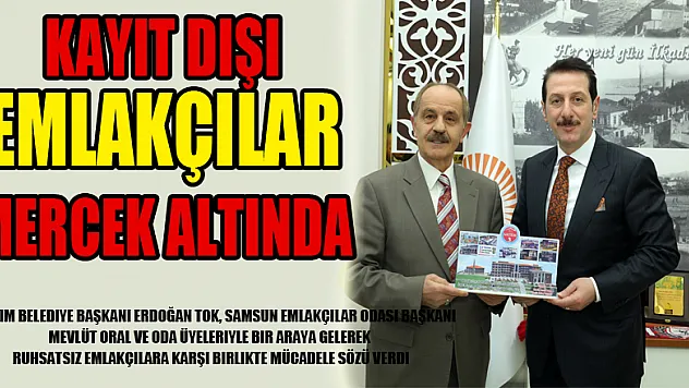 Kayıt dışı emlakçılar mercek altında