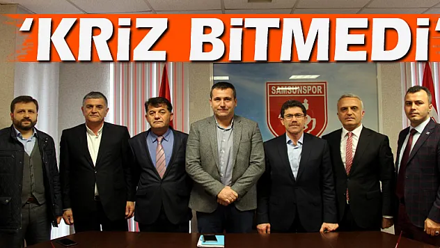 'Kriz bitmedi'