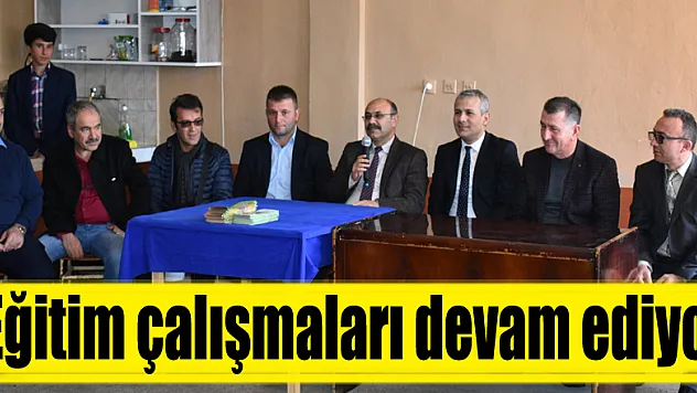 Eğitim çalışmaları devam ediyor