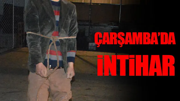 Sebze Halinde kendisini asarak intihar etti