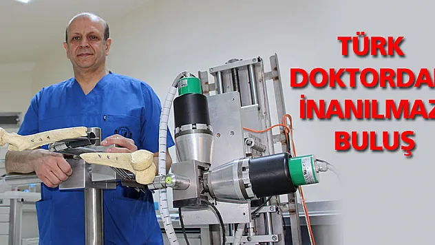 Türk doktordan inanılmaz buluş
