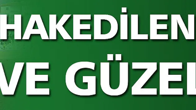 Hakedilen 3 puan ve güzel oyun