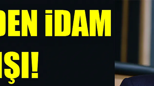 Bahçeli'den idam çıkışı!