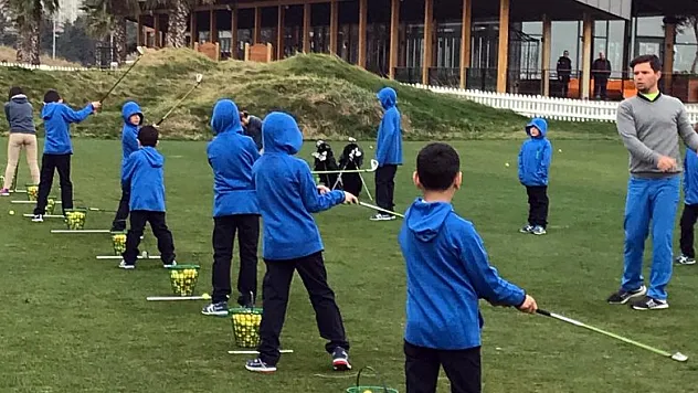 'Çocuk Evlerinden Golfe, Golften Olimpiyatlara' projesi devam ediyor 