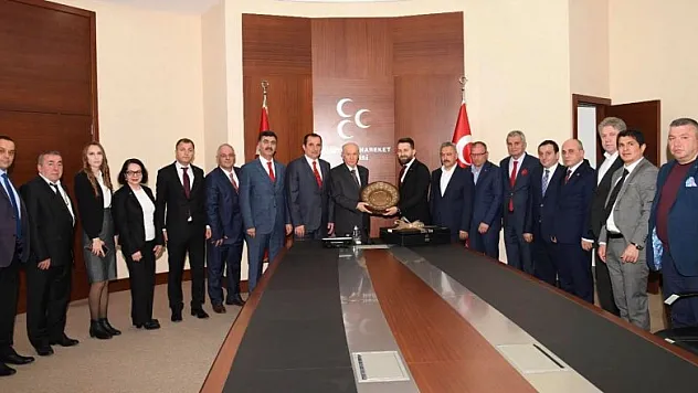 ASİYAD'DAN BAHÇELİ'YE ZİYARET