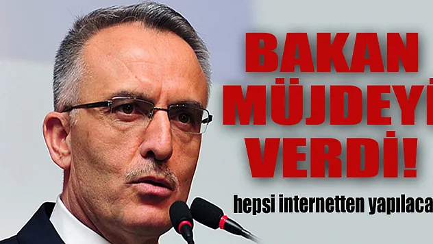 Bakan Ağbal: 'Bütün işlemleri interaktif vergi dairesi ortamına taşıyoruz'