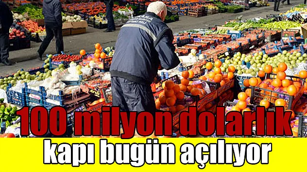 100 milyon dolarlık kapı bugün açılıyor