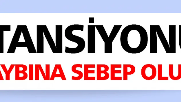 Göz tansiyonu görme kaybına sebep oluyor