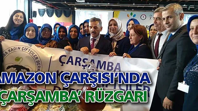Amazon Çarşısı'nda 'Çarşamba' rüzgarı