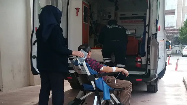 Elini halı yıkama makinesine kaptıran işçi yaralandı 