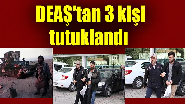 Samsun'da DEAŞ'tan 3 kişi tutuklandı 