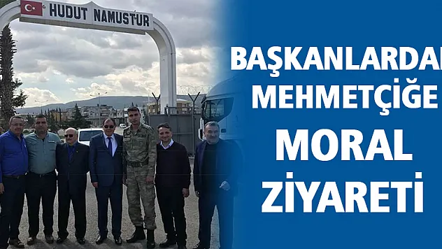 Başkanlardan Mehmetçiğe moral ziyareti