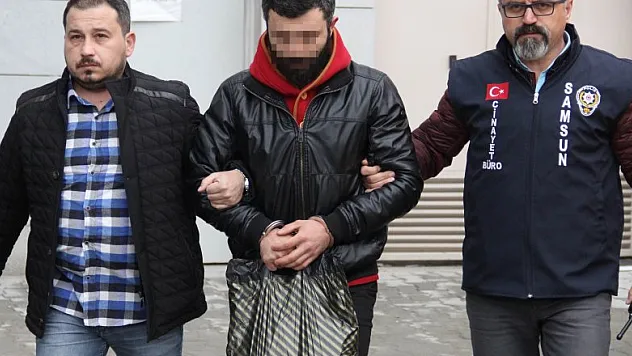 Samsun'da bir kişiyi kafasından vuran şahıs tutuklandı 