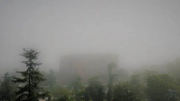 Samsun'da yoğun sis 