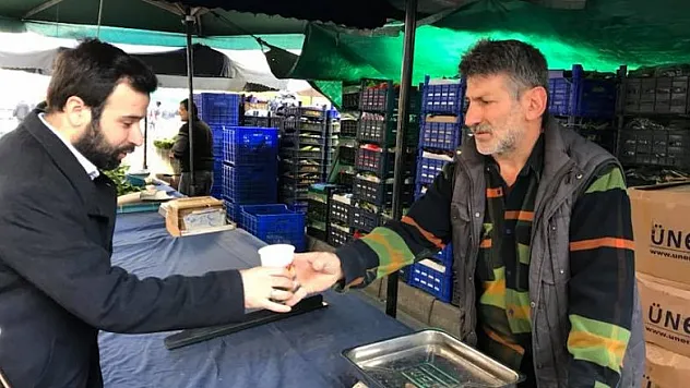 GENÇ SAADET'TEN PAZAR ESNAFINA 'SAADET ÇORBASI'