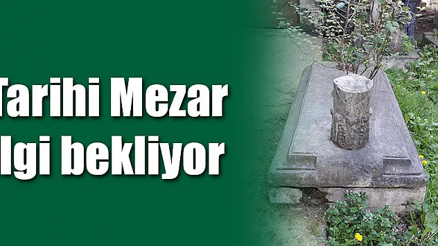 Tarihi Mezar ilgi bekliyor