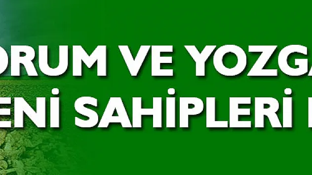 Çorum ve Yozgat Şekerin yeni sahipleri belli oldu