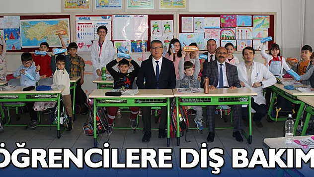 ÖĞRENCİLERE DİŞ BAKIMI