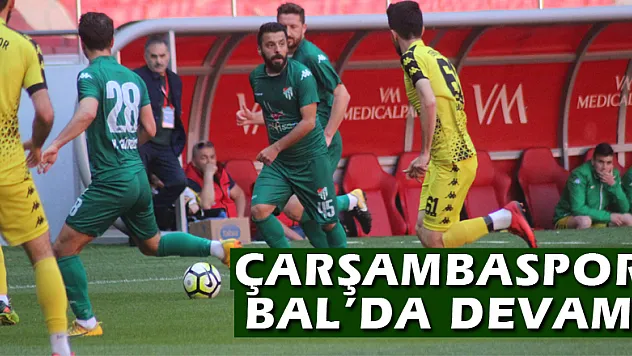 Çarşambaspor BAL'da devam!