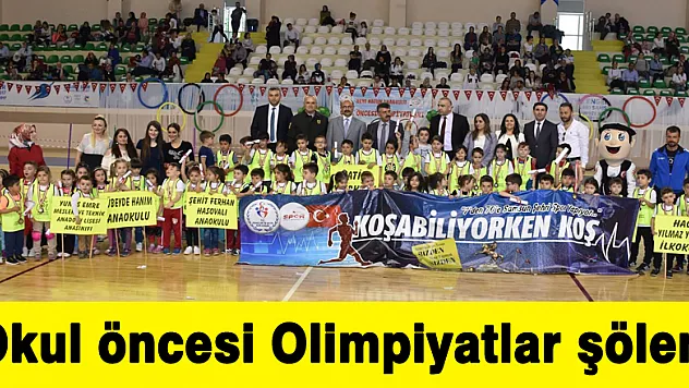 Okul öncesi Olimpiyatlar şöleni