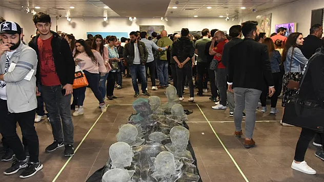 OMÜ GSF Resim Bölümünün ilk mezuniyet sergisi