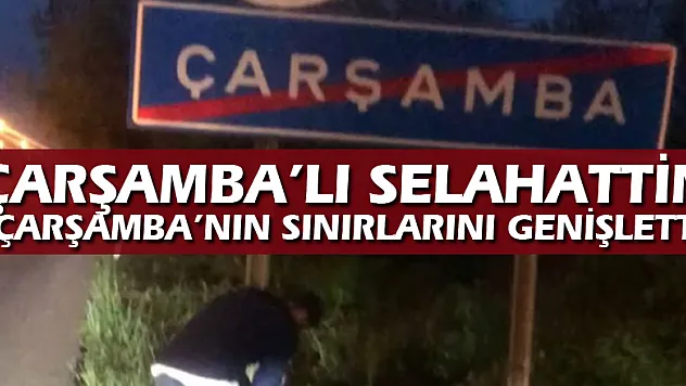 Çarşamba genişliyor