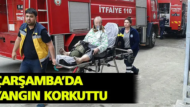 ÇARAMBA'DA YANGIN: 2 YARALI