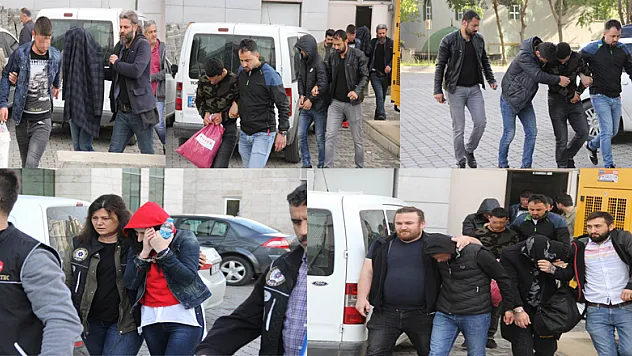 Samsun'da uyuşturucu ticaretinden 8 kişi adliyeye sevk edildi 