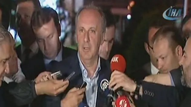 Muharrem İnce: 'Sayın Genel Başkanı ve AK Parti'ye, partisine başarılar diledik, sohbet ettik, dertleştik'