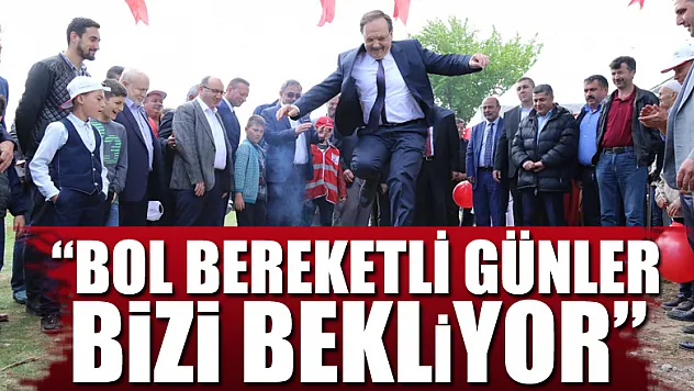 Başkan Şahin: 'Bol bereketli günler bizi bekliyor'