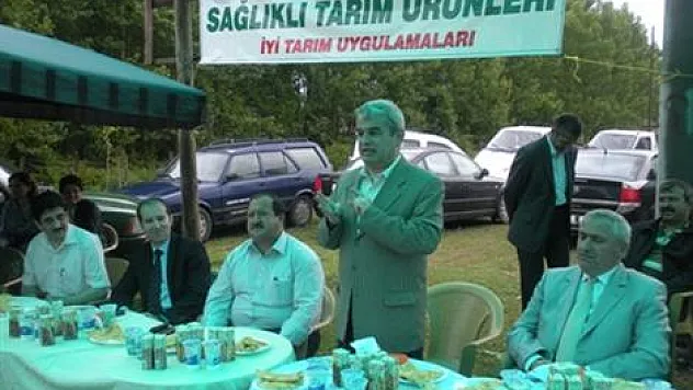 Tarla günü Hacılıçay'da yapıldı