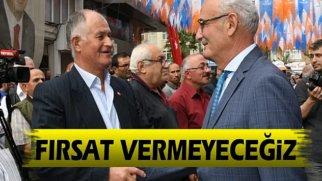 Yılmaz, 'Fırsat vermeyeceğiz'