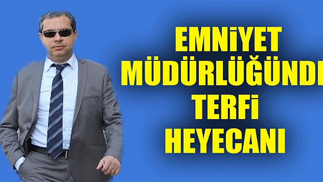 Samsun Emniyet Müdürlüğünde terfi heyecanı