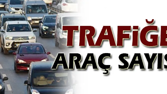 Trafiğe kayıtlı araç sayısı 22 milyon