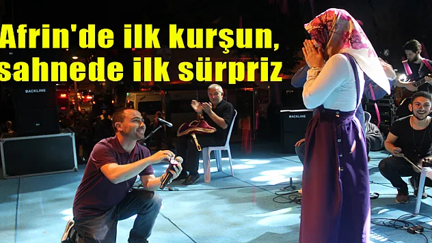 Afrin'de ilk kurşun, sahnede ilk sürpriz 