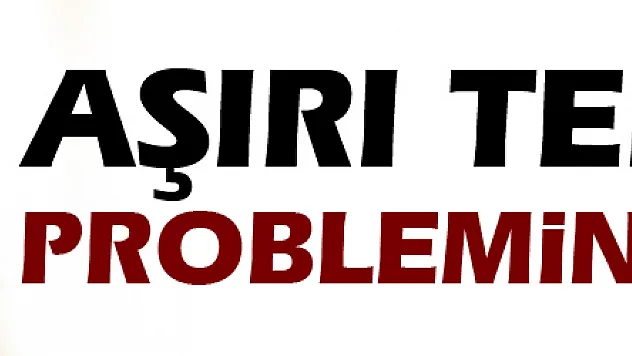 Aşırı terleme problemine dikkat
