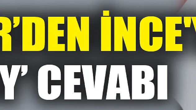 Akşener'den İnce'ye 'az oy' cevabı