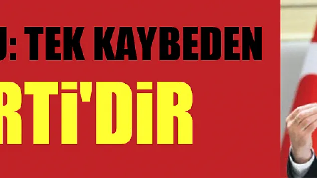 Kılıçdaroğlu: 'Tek Kaybeden AK Parti'dir'