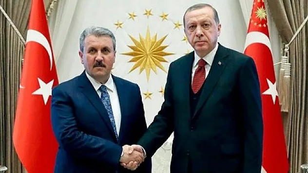 Erdoğan, BBP Lideri Destici ile görüştü