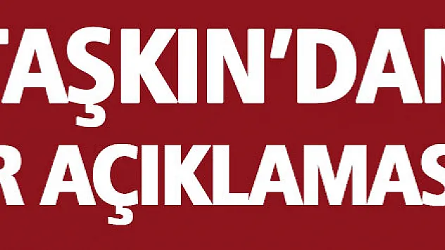 Taner Taşkın'dan transfer açıklaması 