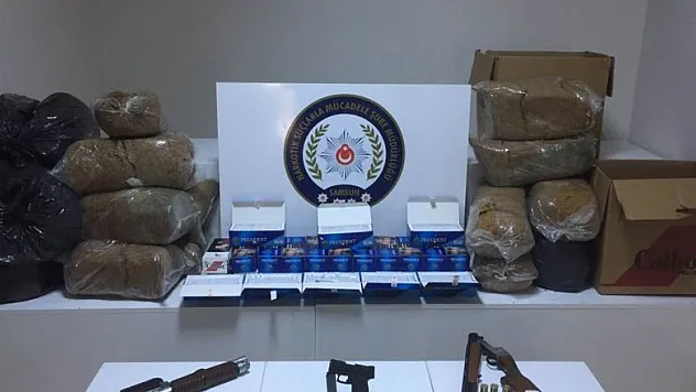 Samsun'da uyuşturucu operasyonu: 6 gözaltı