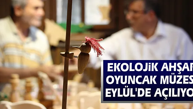 'Ekolojik Ahşap Oyuncak Müzesi' Eylül'de açılıyor