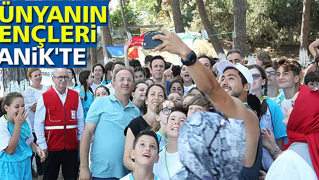 Dünyanın gençleri Canik'te