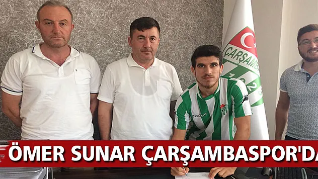 ÖMER SUNAR ÇARŞAMBASPOR'DA