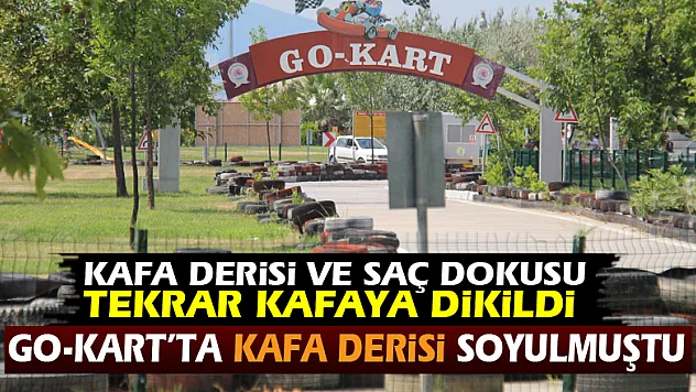 Olay yerinden getirilen kafa derisi ve saç dokusu tekrar kafaya dikildi