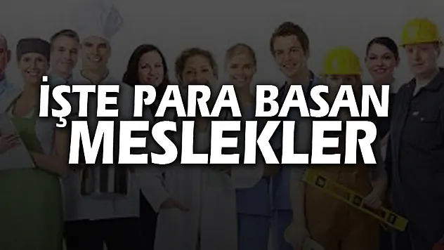 Para basan meslekler