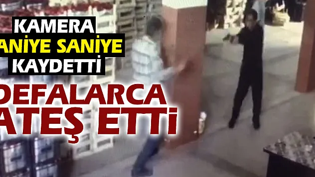 Samsun'da sebze ve meyve halinde cinayet