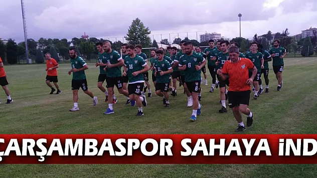 Çarşambaspor Sahaya İndi